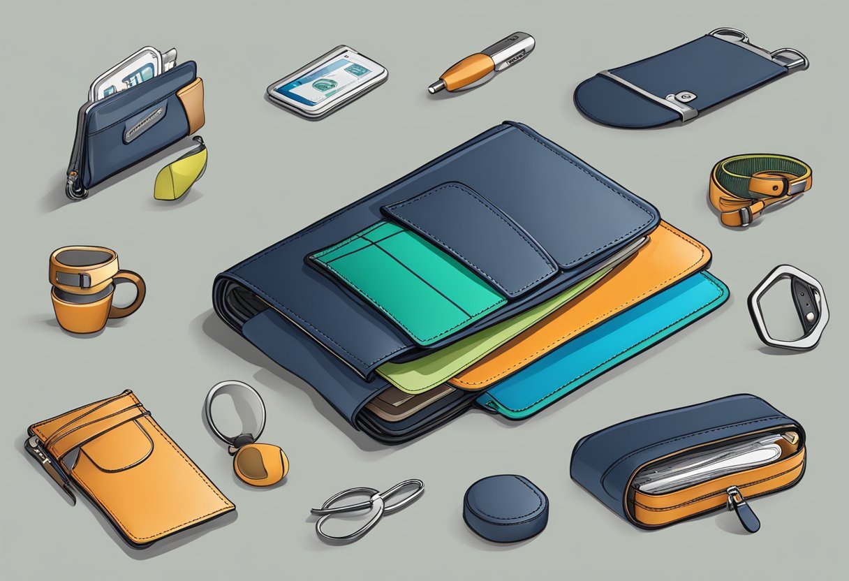 A dynamic wallet with accessories and add-ons for the active lifestyle