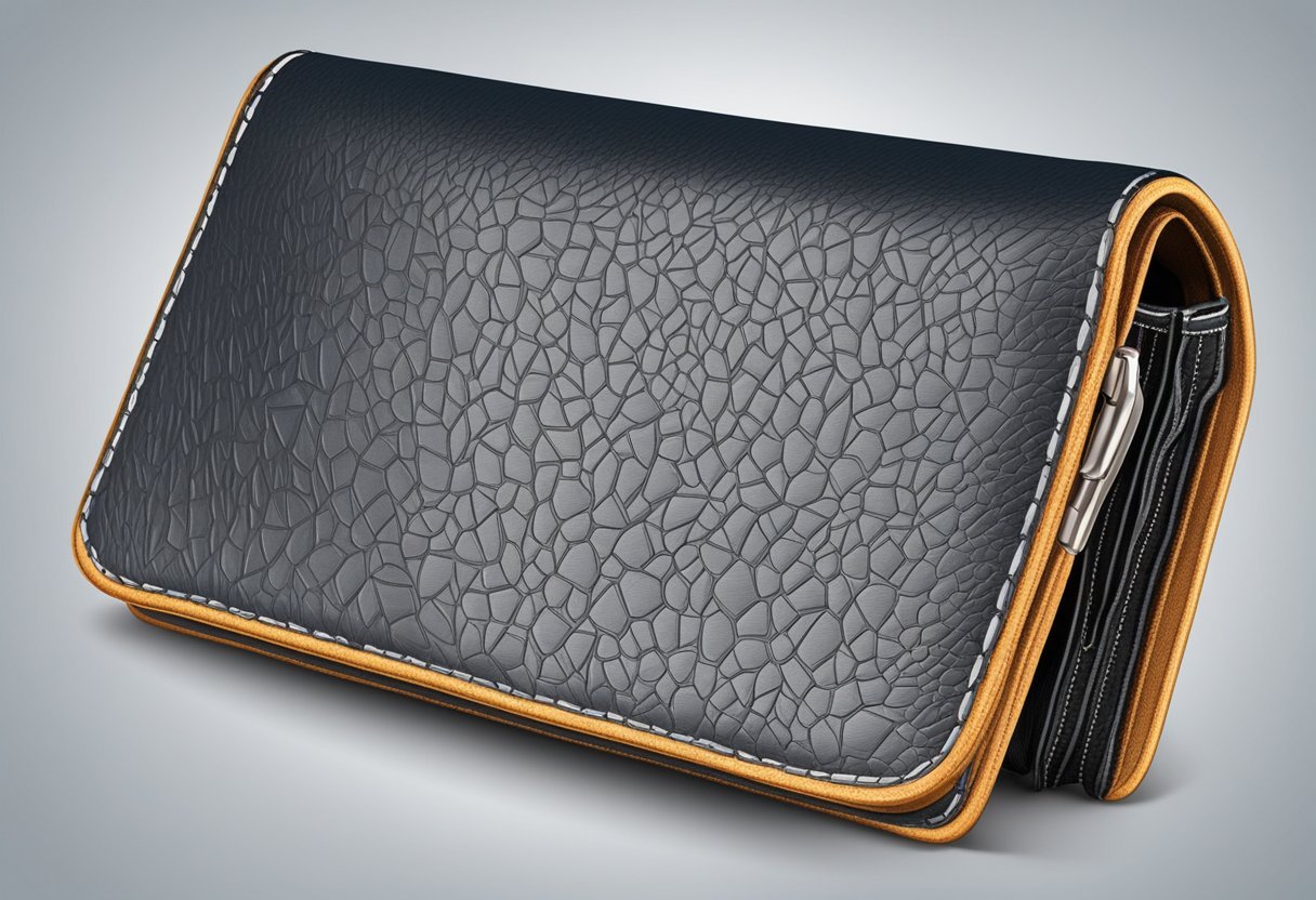 A winter wallet made of durable, cold and moisture-resistant materials and construction