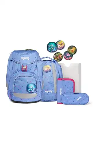 ergobag pack Set ergonomischer Schulrucksack Flexibel 6-teilig 1. Klasse Grundschule